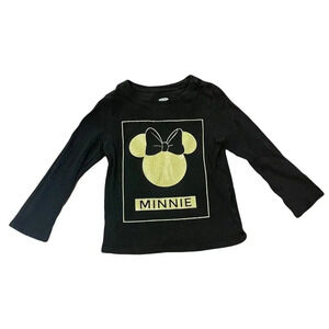 2T Old Navy Gold Minnie Tee